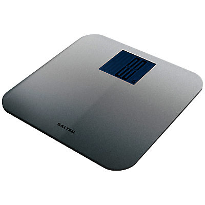 Salter Silver Glitter Digital Bathroom Scale